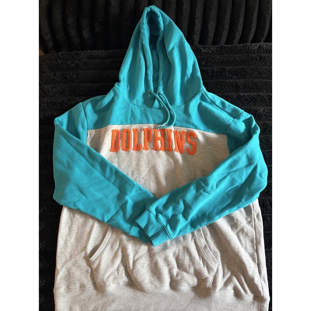 Miami Dolphin's Pullover Hoodie Men's XL Darius Rucker Line turquoise new tags